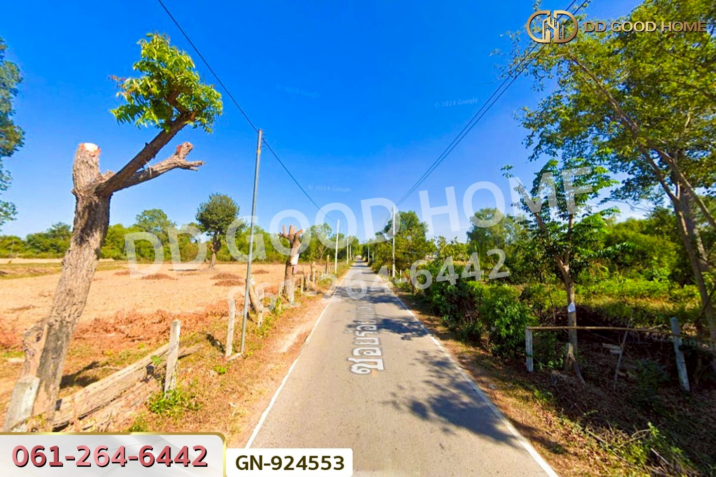 GN-924553 ที่ดินเมืองร้อยเอ็ด 6 ไร่ 190.3 ตร.ว. ใกล้วัดอุดมไพรสณฑ์