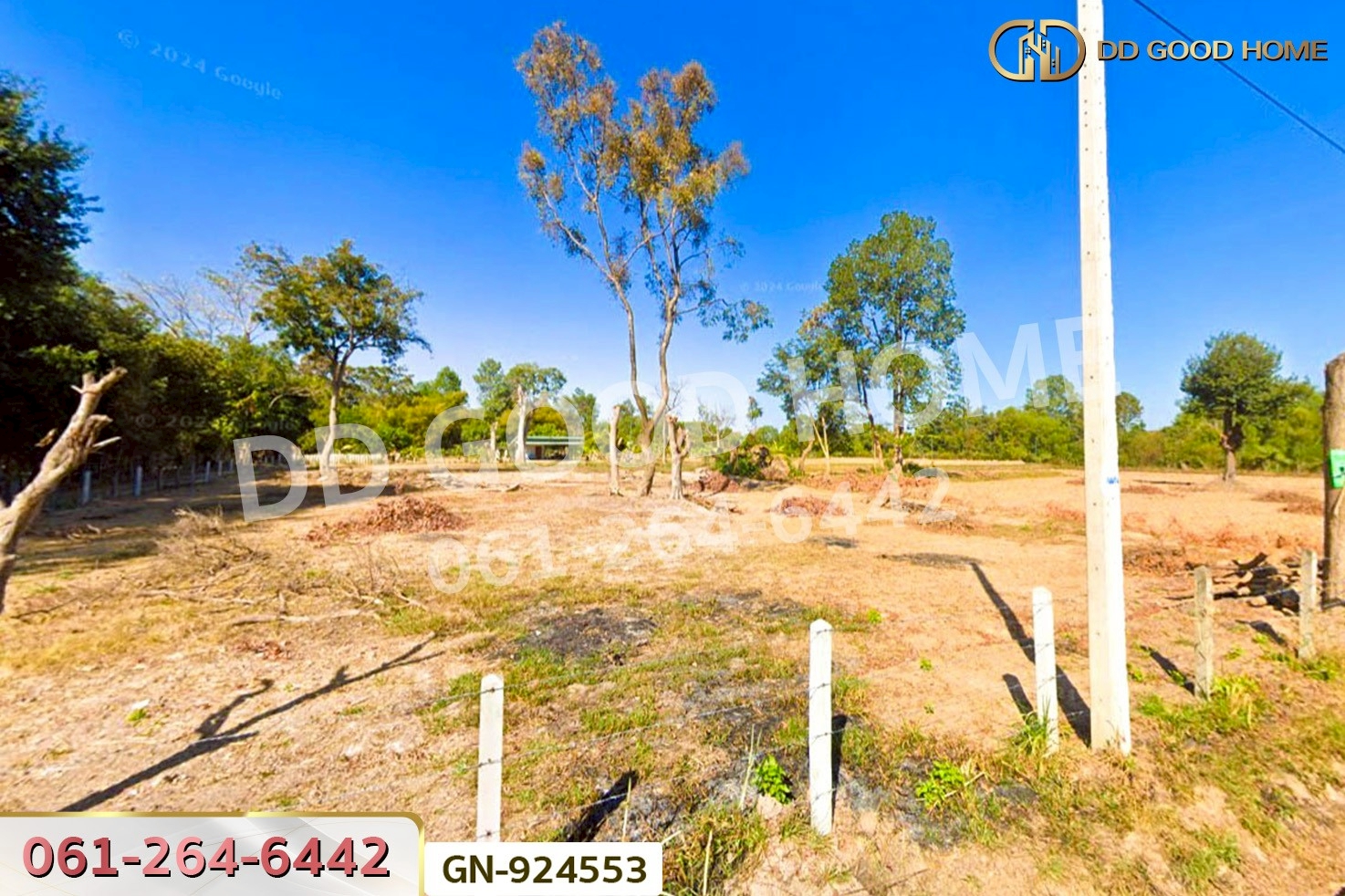 GN-924553 ที่ดินเมืองร้อยเอ็ด 6 ไร่ 190.3 ตร.ว. ใกล้วัดอุดมไพรสณฑ์