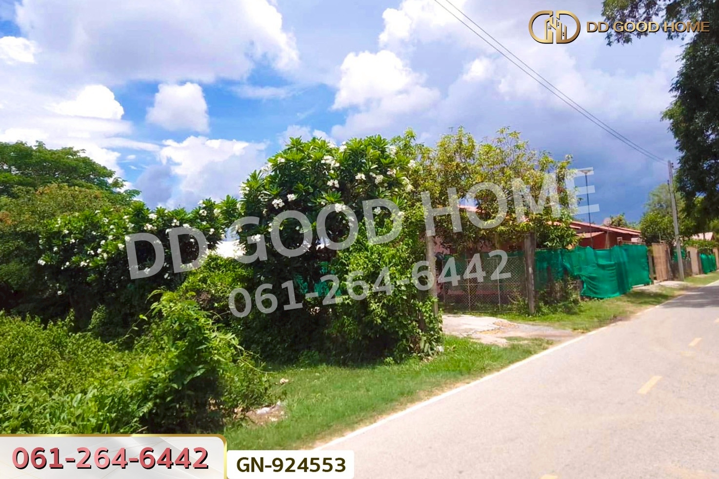 GN-924553 ที่ดินเมืองร้อยเอ็ด 6 ไร่ 190.3 ตร.ว. ใกล้วัดอุดมไพรสณฑ์