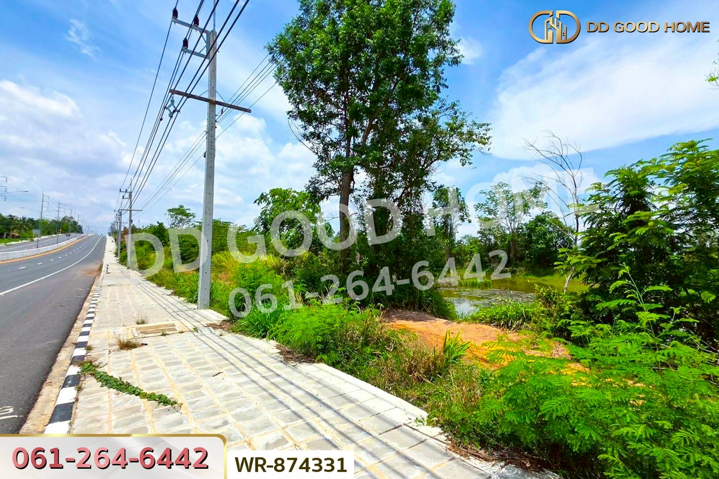 WR-874331 ที่ดิน 76 ไร่ 174 ตร.ว. เมืองหนองบัวลำภู ใกล้สำนักงานเทศบาลเมืองหนองบัวลำภู
