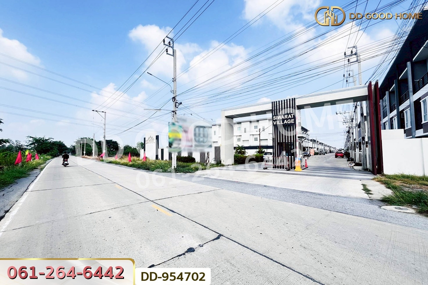 DD-954702 ทาวน์เฮ้าส์ สิวารัตน์ 11 วิลเลจ ชัยพฤกษ์ ใกล้บิ๊กซี ซูเปอร์เซ็นเตอร์ ไทรน้อย