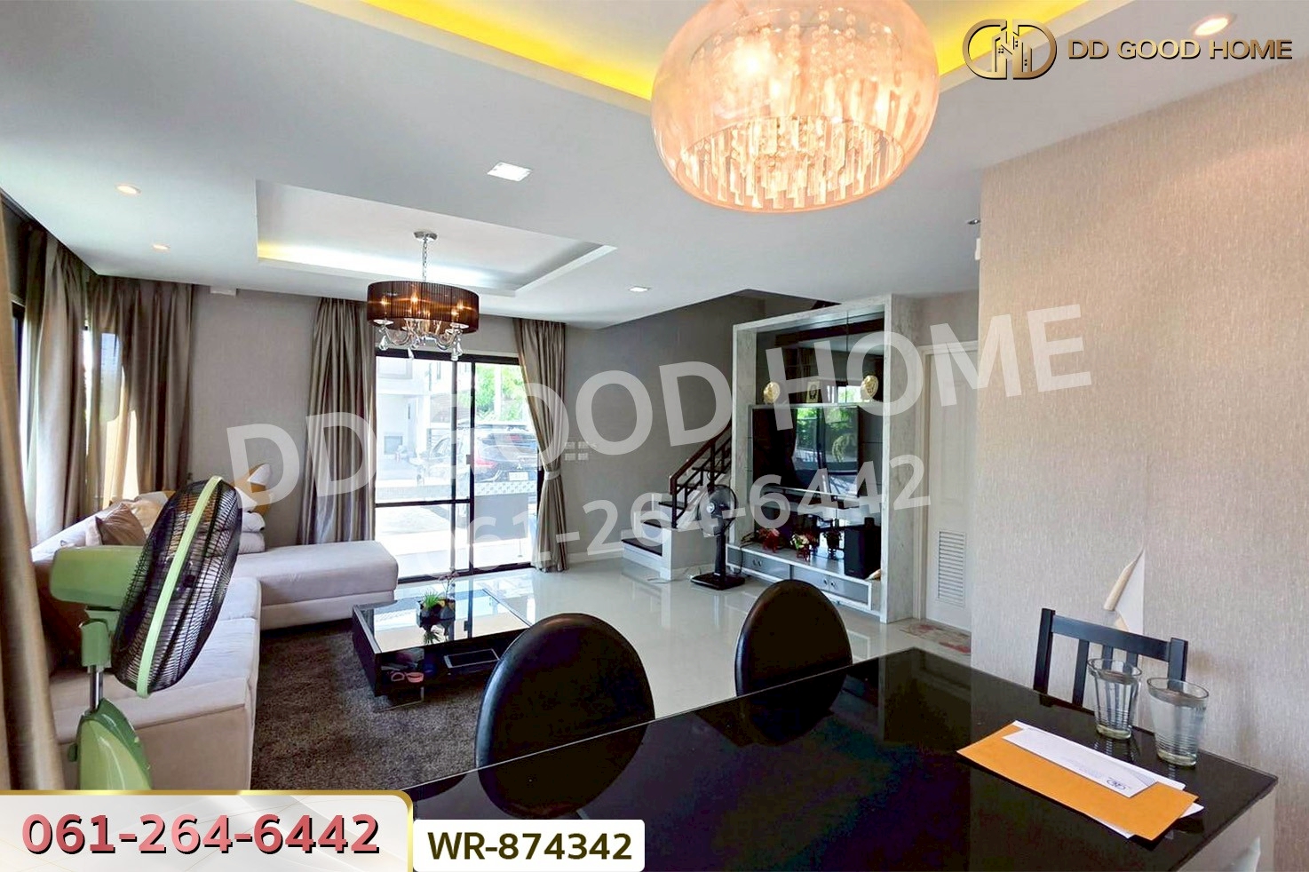 WR-874342 บ้านแฝด บ้านฟ้ากรีนเนอรี่ ปิ่นเกล้า-สาย 5 นครปฐม ใกล้เซ็นทรัล ศาลายา