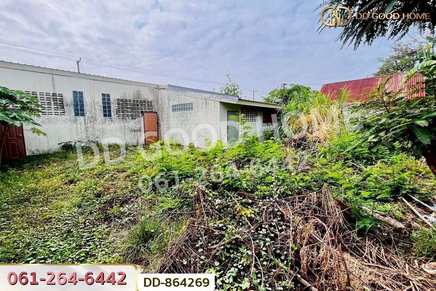 DD-864269 อาคารพาณิชย์ชั้นเดียว โนนสะอาด อุดรธานี ใกล้สถานีตำรวจโนนสะอาด