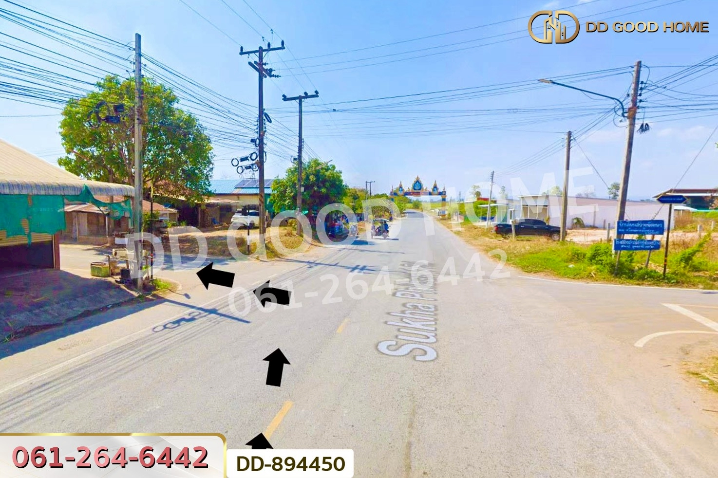 DD-894450 บ้านเดี่ยว โนนสะอาด อุดรธานี ใกล้โรงเรียนโนนสะอาดพิทยาสรรค์