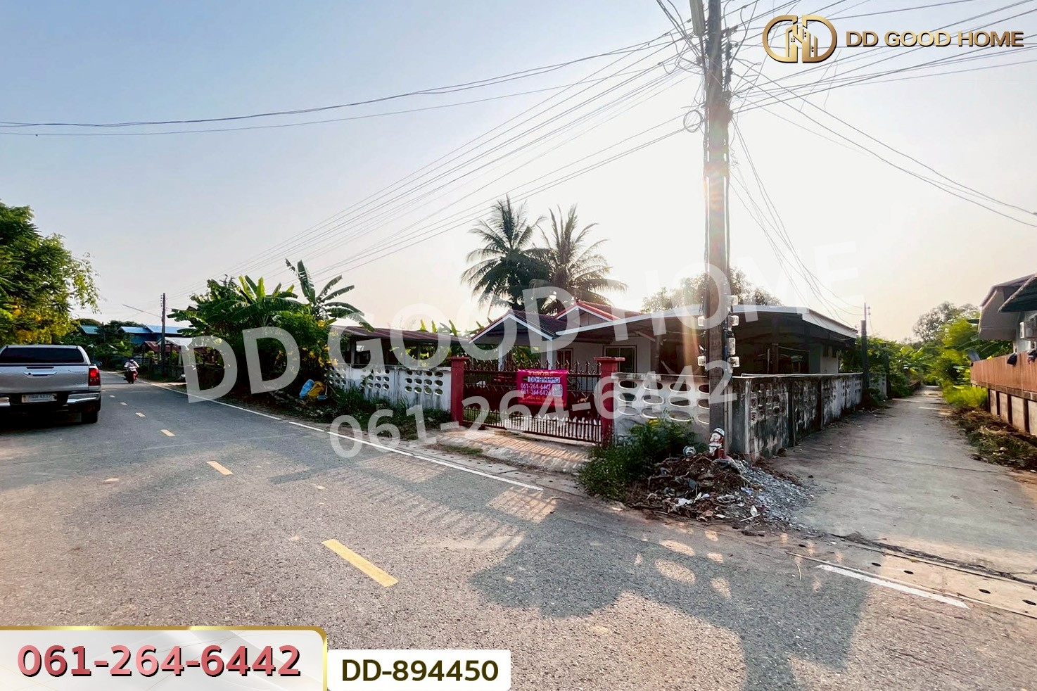 DD-894450 บ้านเดี่ยว โนนสะอาด อุดรธานี ใกล้โรงเรียนโนนสะอาดพิทยาสรรค์