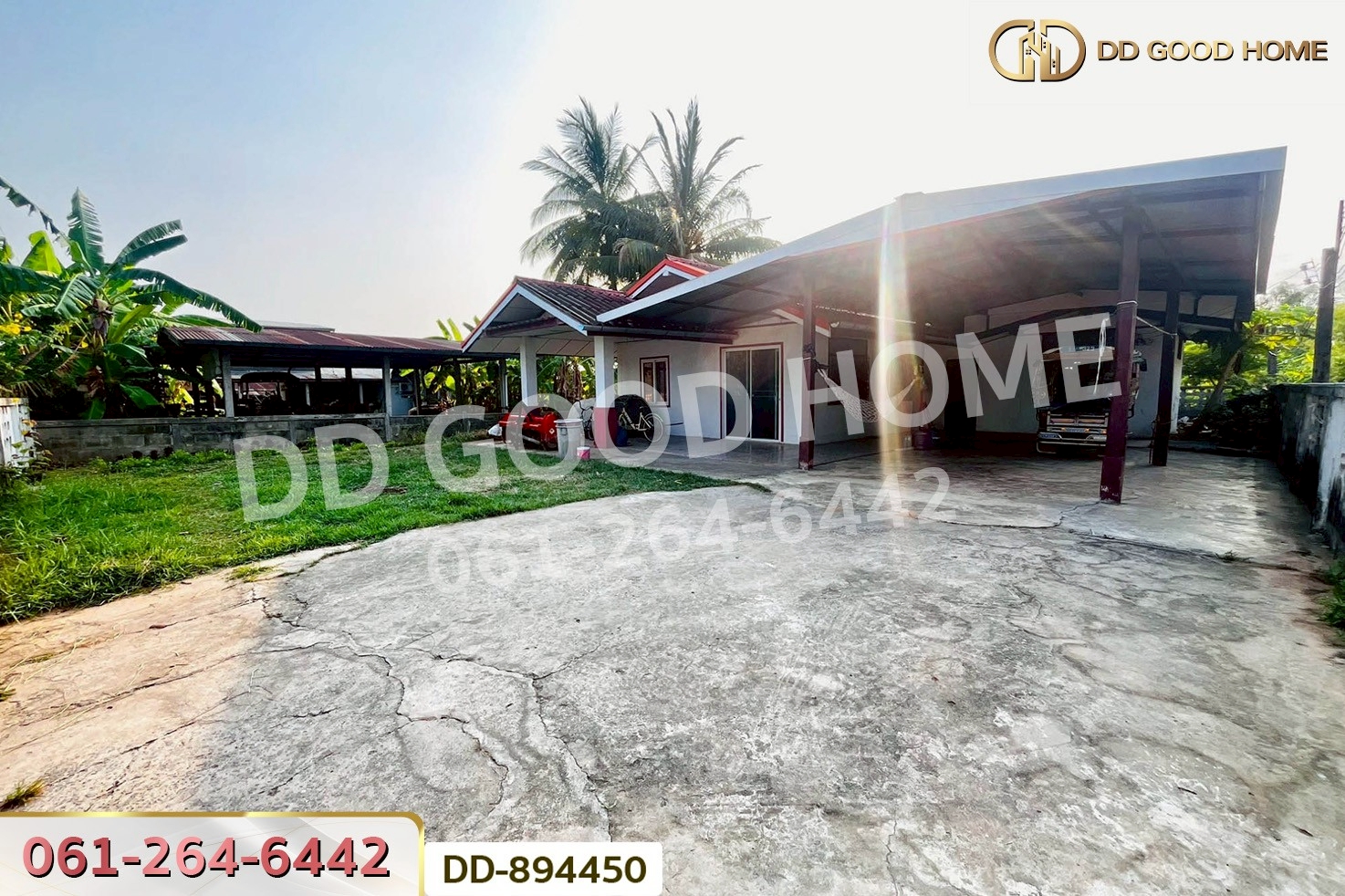 DD-894450 บ้านเดี่ยว โนนสะอาด อุดรธานี ใกล้โรงเรียนโนนสะอาดพิทยาสรรค์