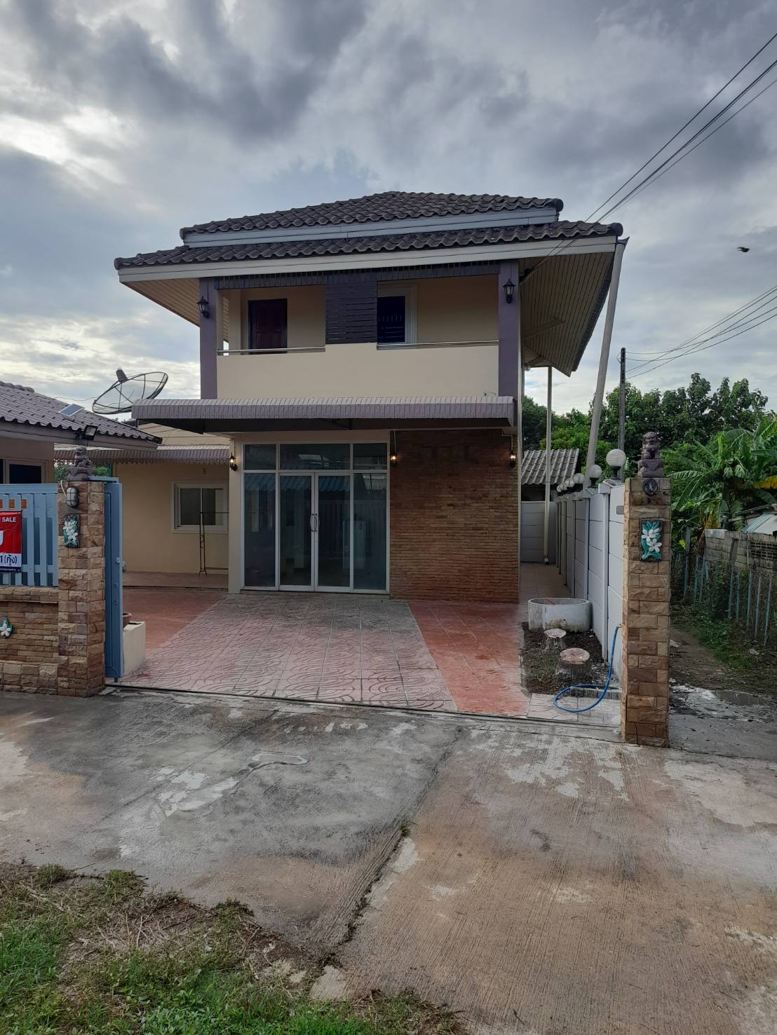 ขายบ้านเดียว 2 ชั้น อ.ท่าม่วง ต.พังตรุครั จังหวัดกาญจนบุรี