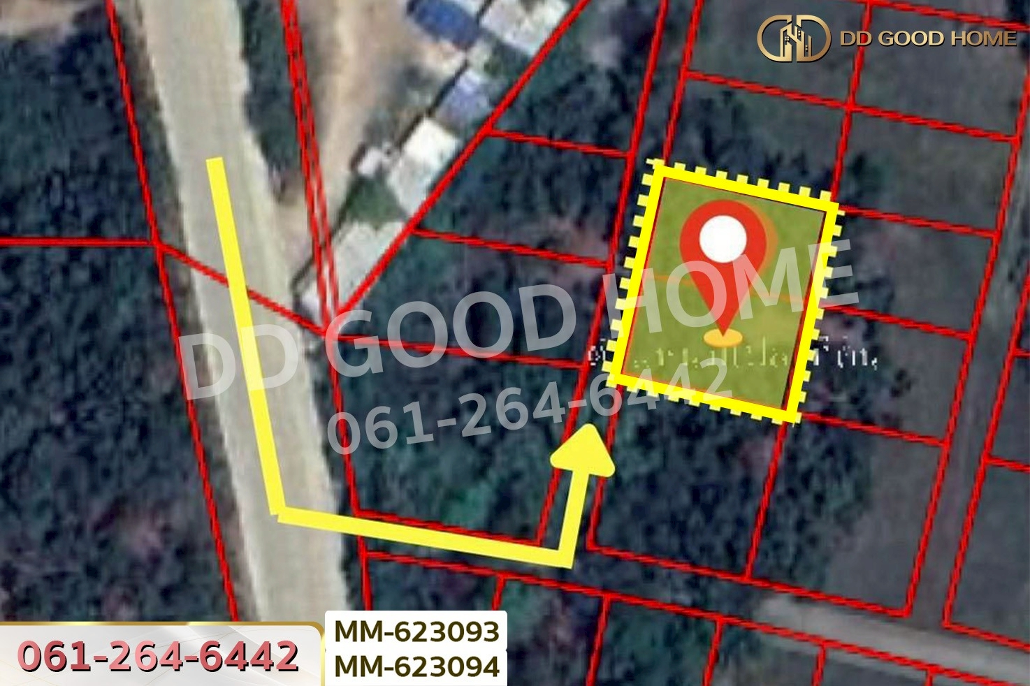 MM-623093 ที่ดินเพ 193.1 ตร.ว. ระยอง ใกล้หาดแม่รำพึง