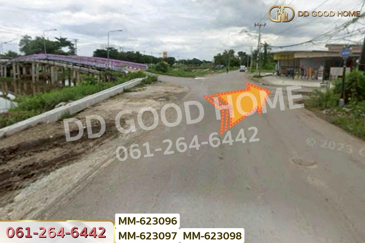 MM-623096 ที่ดินธัญบุรี 180 ตร.ว. หมู่บ้านทิพย์ธิดาแลนด์ 2 คลอง 11 ปทุมธานี ใกล้องค์การเภสัชกรรมธัญบุรี