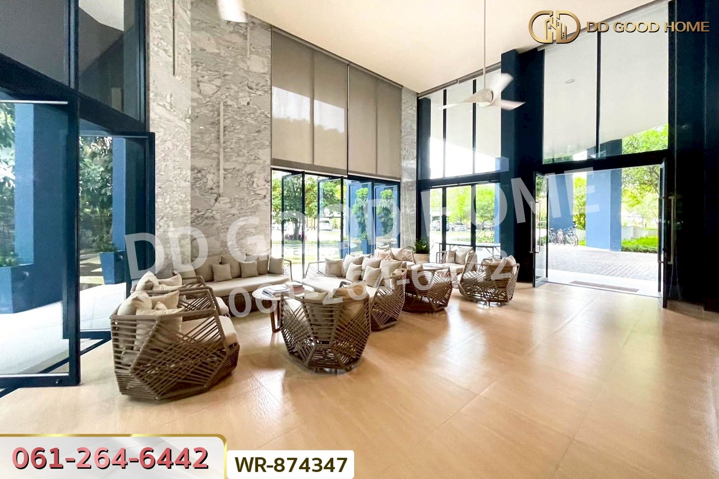 WR-874347F คอนโด บ้านทิวทะเล บลูแซฟไฟร์ ชะอำ เพชรบุรี วิวทะเล 180 องศา