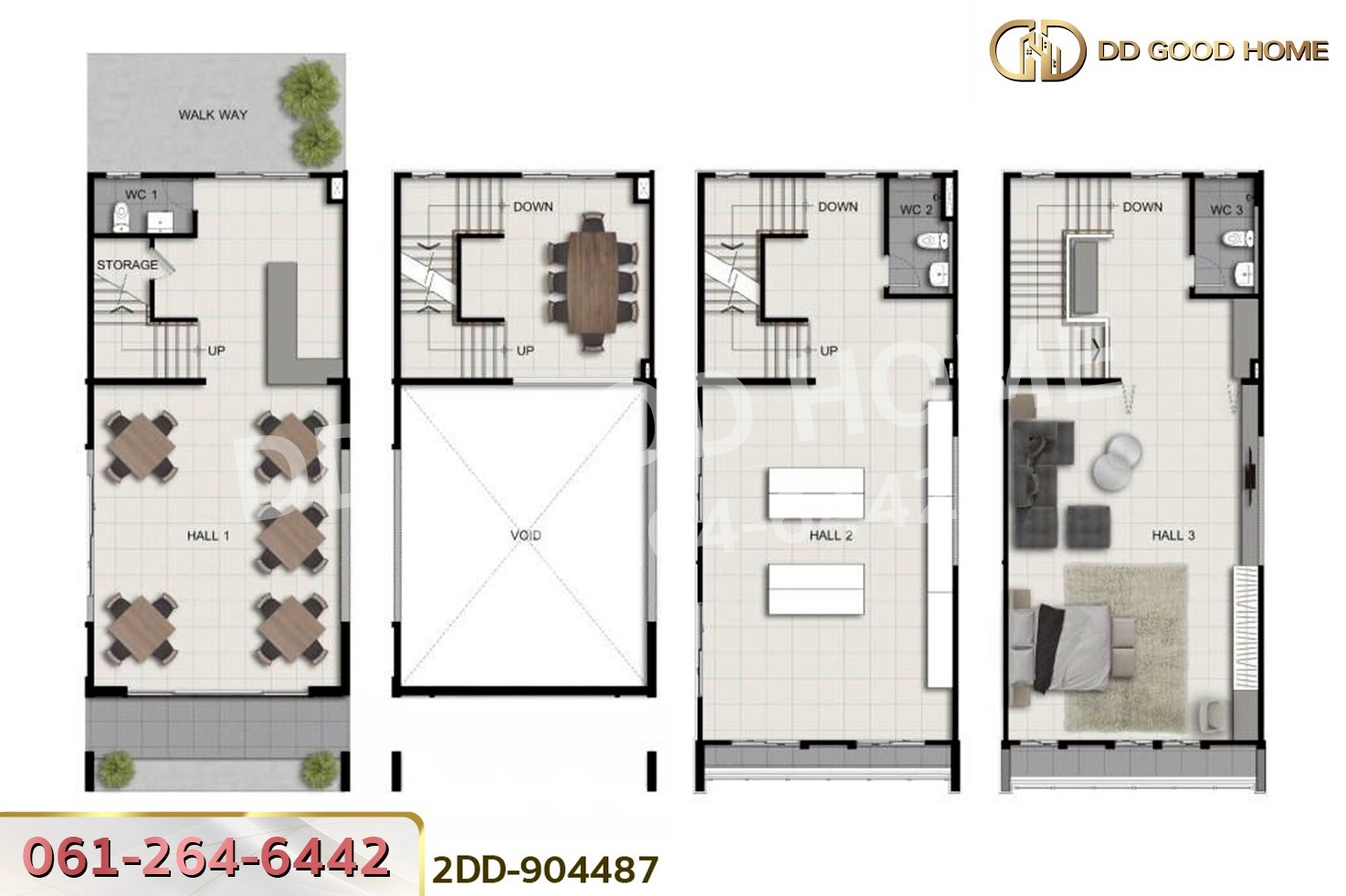 2DD-904487 อาคารพาณิชย์ โครงการเดอะแพลนท์ ซิตี้ ดอนเมือง-พหลโยธิน ใกล้แม็คโคร รังสิต