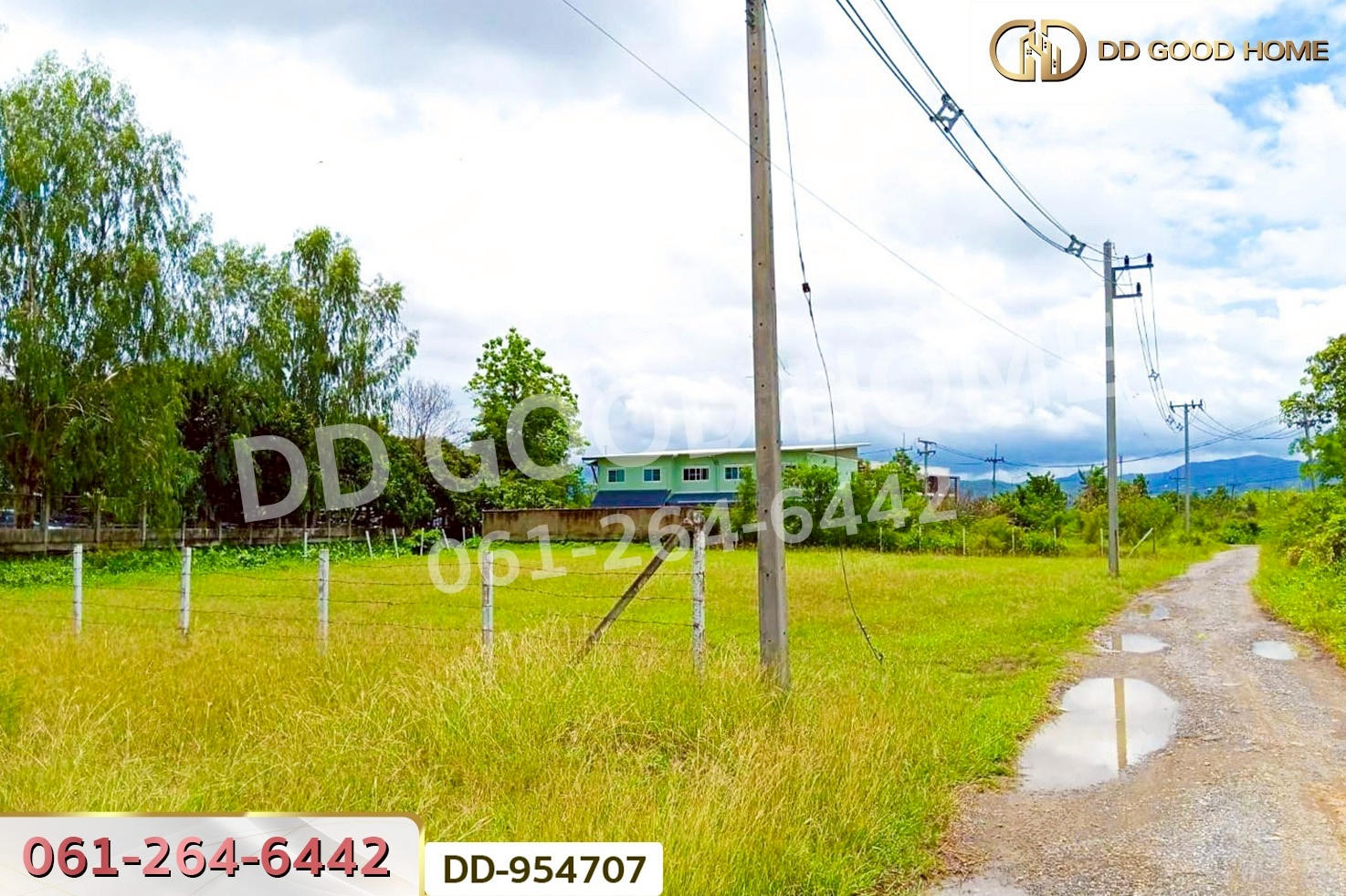 DD-954707 ที่ดินบวกค้าง 382 ตร.ว. สันกำแพง เชียงใหม่ ใกล้โรงพยาบาลสันกำแพง