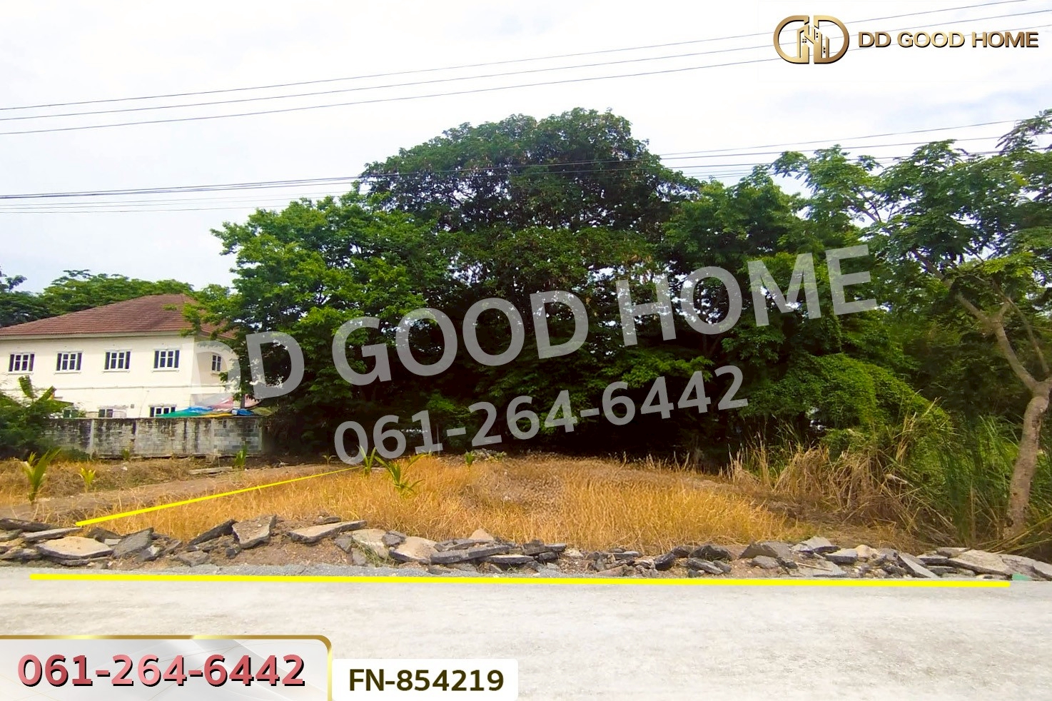 FN-854219 ที่ดินบางบัวทอง 147 ตร.ว. นนทบุรี ใกล้โรงเรียนสารสาสน์วิเทศไทรน้อยพิทยาคาร