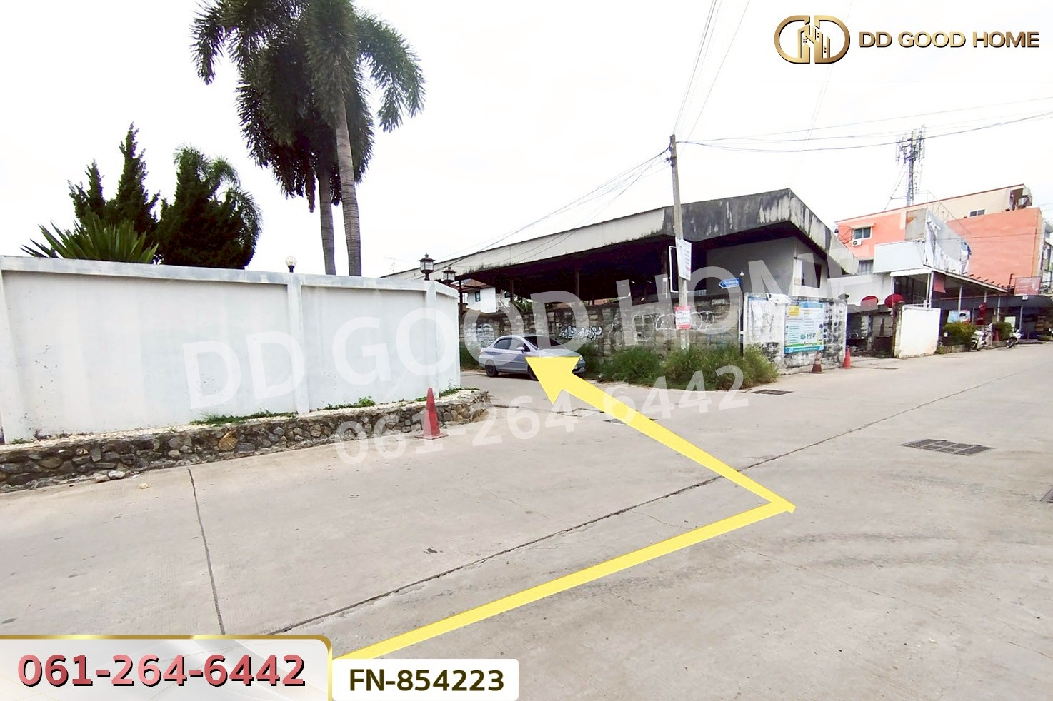 FN-854223 ที่ดินเมืองนครราชสีมา 100 ตร.ว. ซ.ปาริชาติ 6 ใกล้ตลาดเซฟวัน