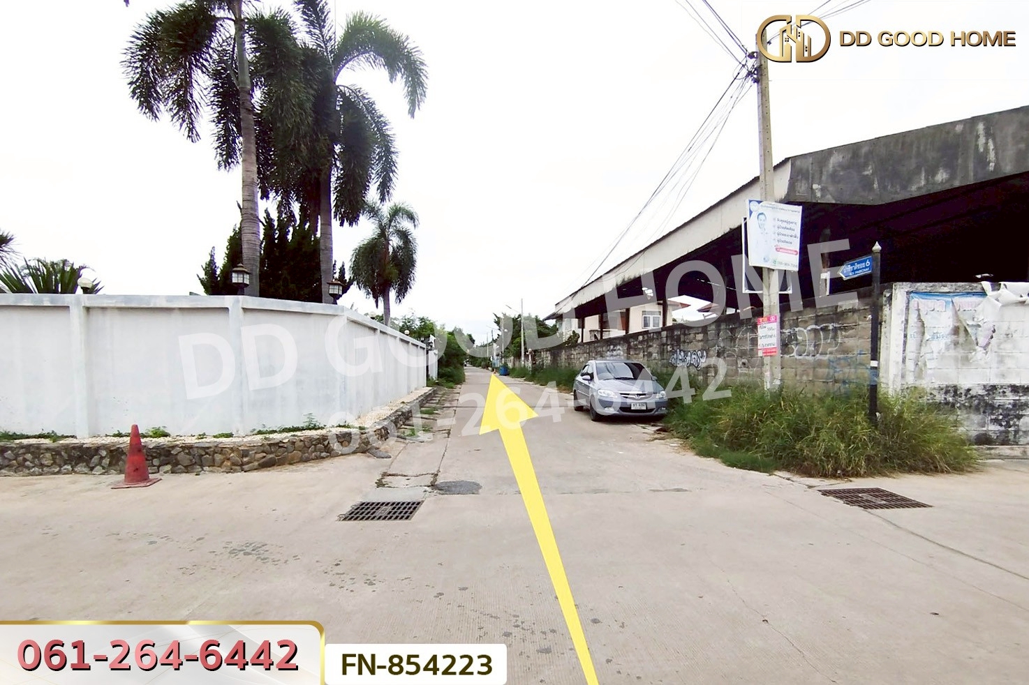 FN-854223 ที่ดินเมืองนครราชสีมา 100 ตร.ว. ซ.ปาริชาติ 6 ใกล้ตลาดเซฟวัน