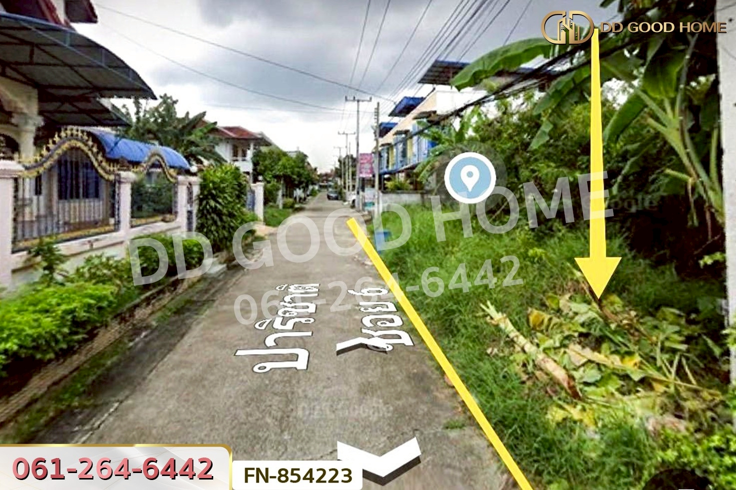 FN-854223 ที่ดินเมืองนครราชสีมา 100 ตร.ว. ซ.ปาริชาติ 6 ใกล้ตลาดเซฟวัน