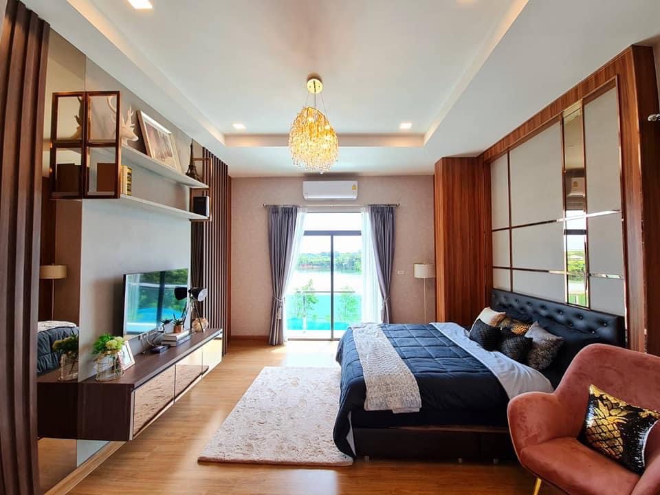 บ้านเดี่ยว 2 ชั้น ทำเลทอง  สไตล์โมเดิร์น ทำเลใกล้ทะเลนาจอมเทียน - สัตหีบ จังหวัดชลบุรี