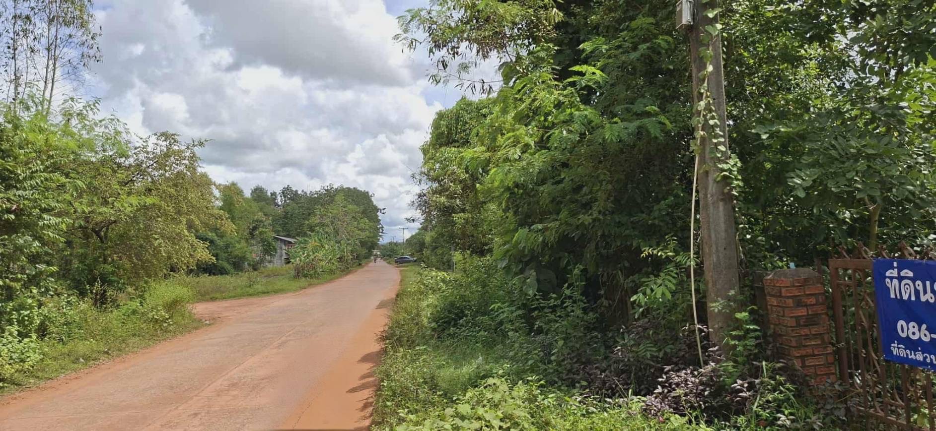 ขายที่ดินพร้อมรั้ว ทำเลดี ใกล้ โรงพยาบาลคำม่วง จังหวัดกาฬสินธุ์ 