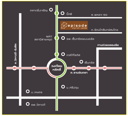 ขายคอนโด โครงการเอฟพิโซด ถนนตัดใหม่เทพรักษ์ ใกล้แยก พหลโยธินตัดเทพรักษ์ เขตบางเขน จังหวัดกรุงเทพมหานคร 