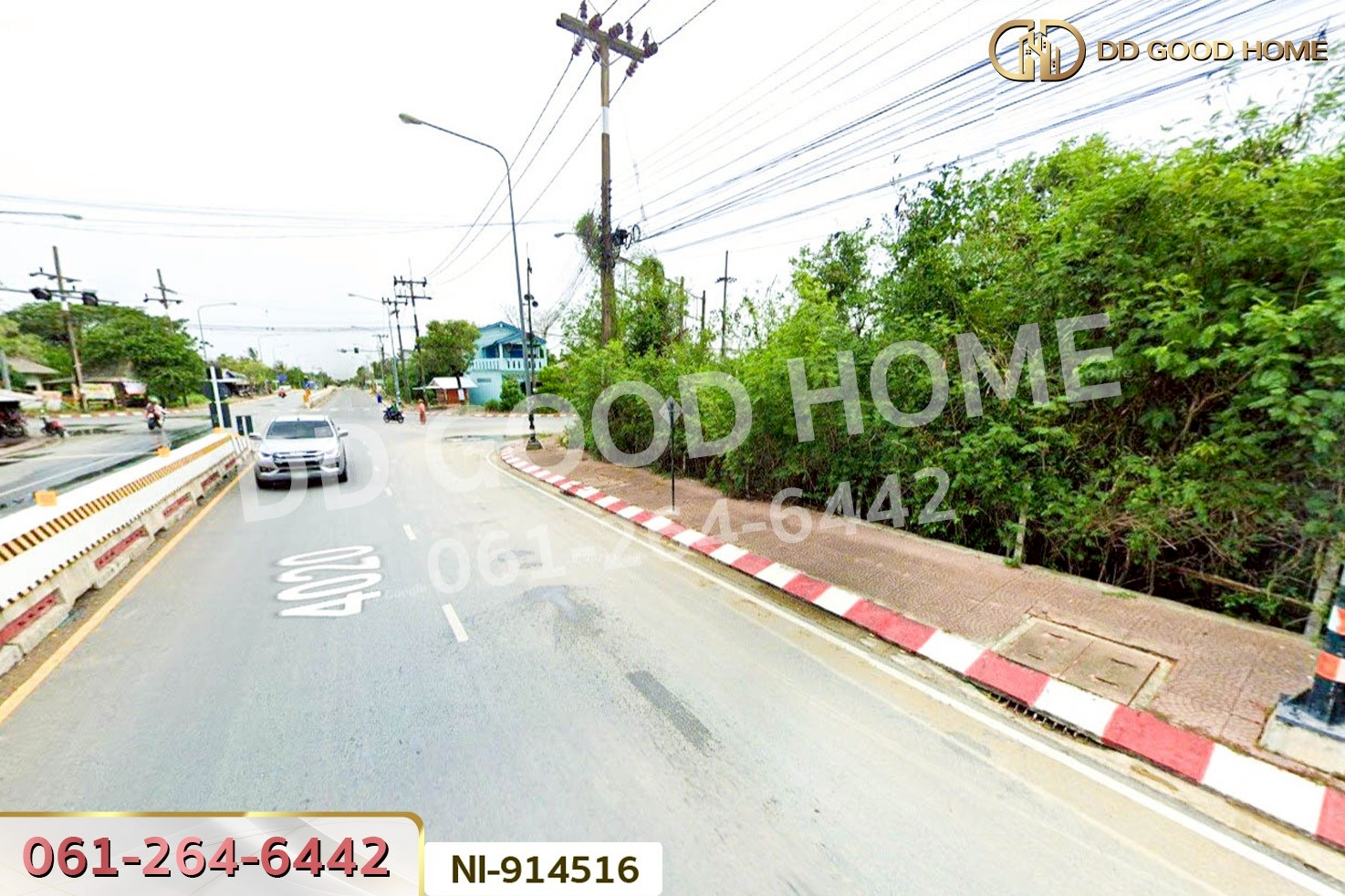 NI-914516 ที่ดินปากพนัง 213.8 ตร.ว. สี่แยกจมูกควาย นครศรีธรรมราช ใกล้ตลาดย้อนยุคปากพนัง