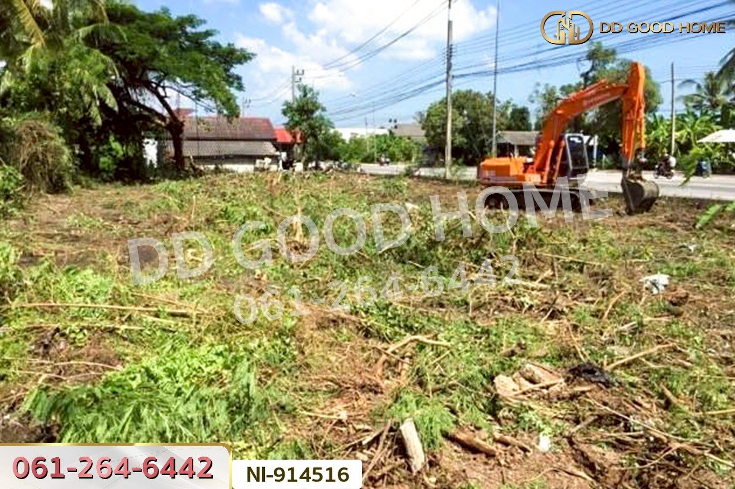 NI-914516 ที่ดินปากพนัง 213.8 ตร.ว. สี่แยกจมูกควาย นครศรีธรรมราช ใกล้ตลาดย้อนยุคปากพนัง