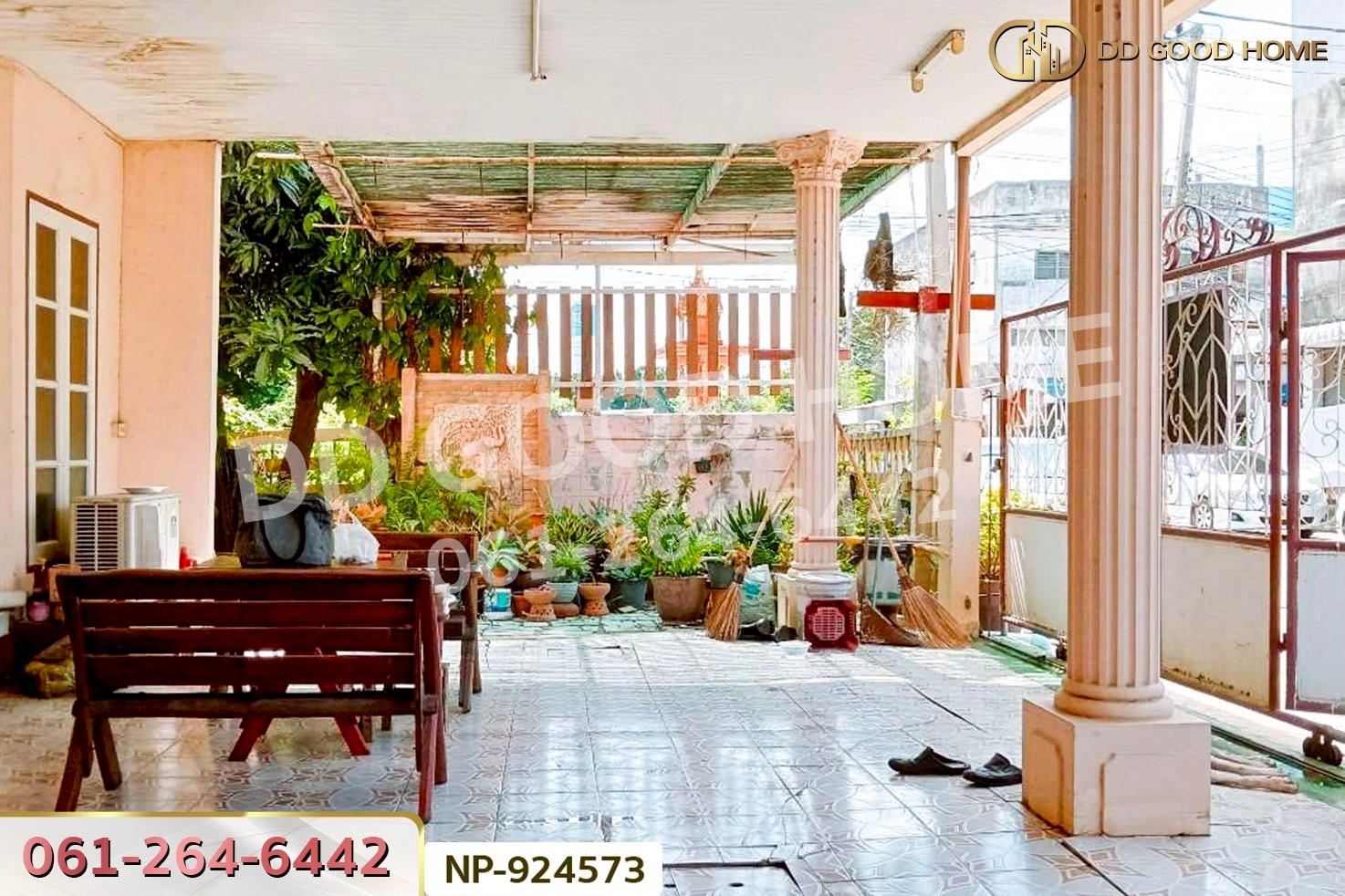 GF-924573 ทาวน์เฮ้าส์ หมู่บ้านศรีสวัสดิ์ ถ.สำเร็จพัฒนา นนทบุรี ใกล้มหาวิทยาลัยมหิดลศาลายา