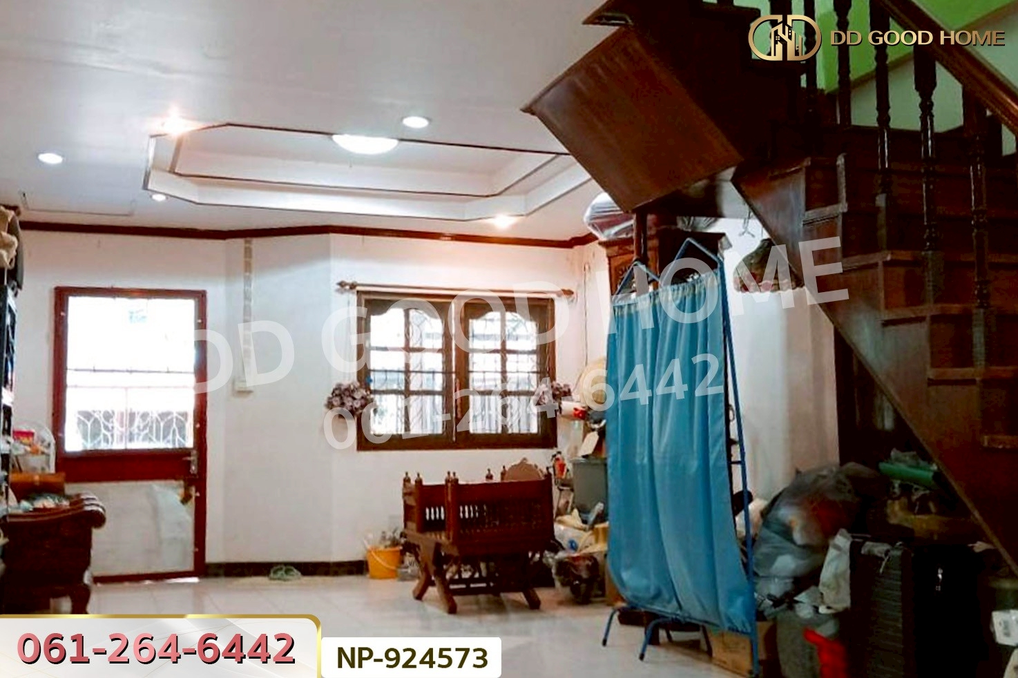 GF-924573 ทาวน์เฮ้าส์ หมู่บ้านศรีสวัสดิ์ ถ.สำเร็จพัฒนา นนทบุรี ใกล้มหาวิทยาลัยมหิดลศาลายา