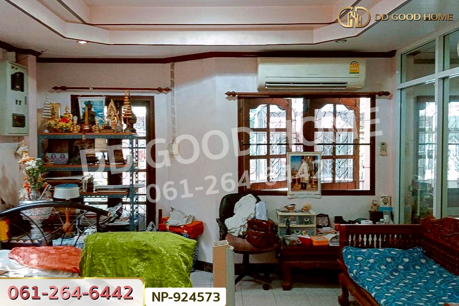 GF-924573 ทาวน์เฮ้าส์ หมู่บ้านศรีสวัสดิ์ ถ.สำเร็จพัฒนา นนทบุรี ใกล้มหาวิทยาลัยมหิดลศาลายา