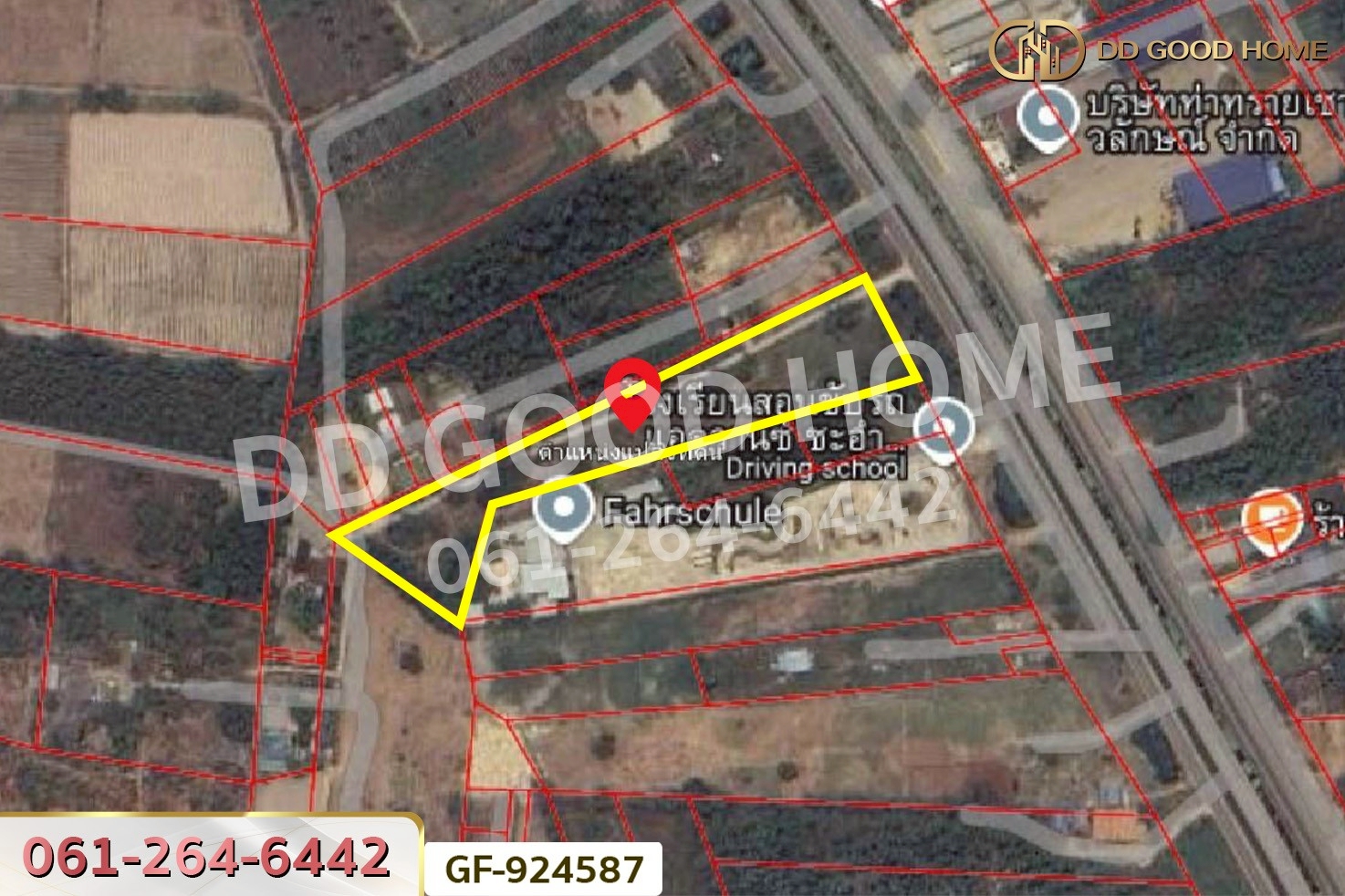 GF-924587 ที่ดินเขาใหญ่ ชะอำ 6 ไร่ 74 ตร.ว. เพชรบุรี ใกล้วิทยาลัยการอาชีพวังไกลกังวล 2