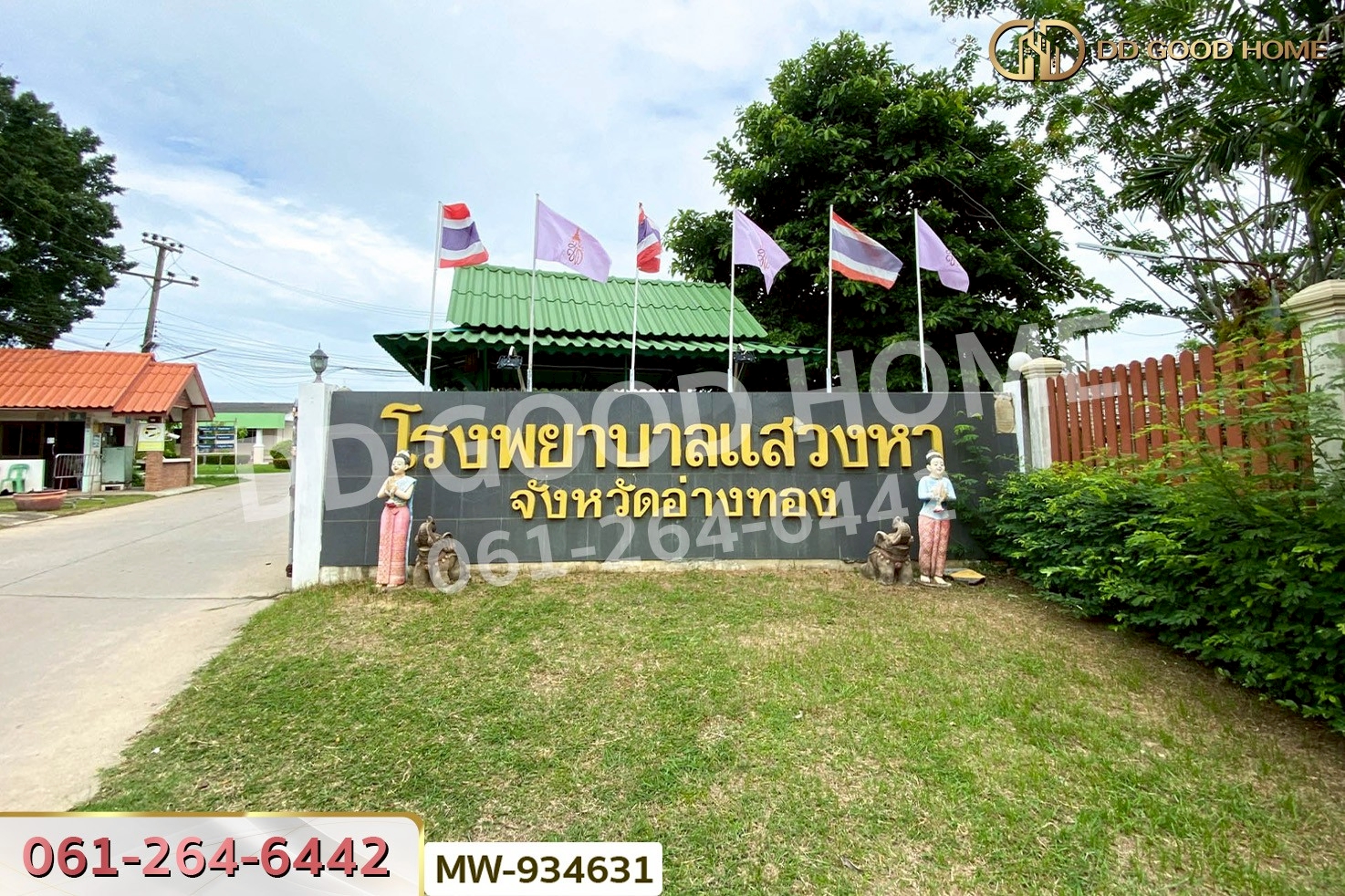 AW-934631 ที่ดินวังน้ำเย็น 19 ไร่ 46 ตร.ว. อ่างทอง ใกล้วัดหนองยาง