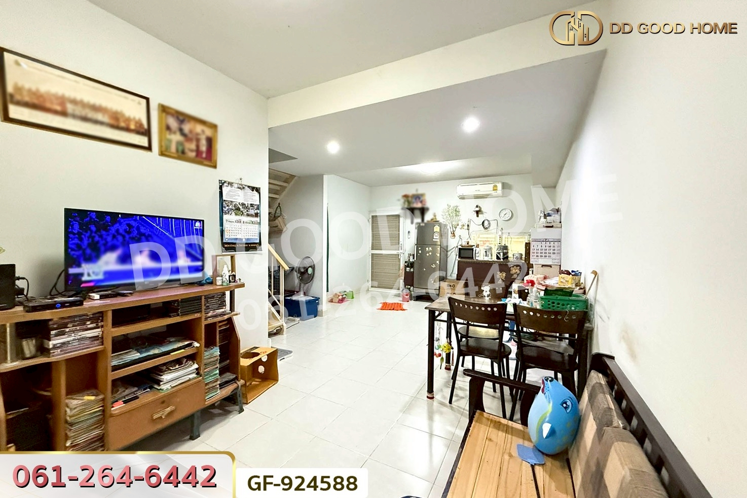 GF-924588 ทาวน์เฮ้าส์ เดอะ เพลส กาญจนาภิเษก-ราชพฤกษ์ 2 ใกล้ โรงเรียนสารสาสน์วิเทศไทรน้อยพิทยาคาร