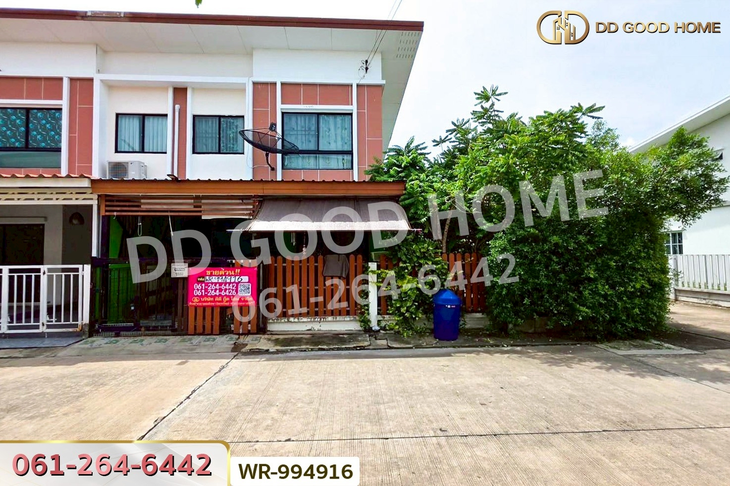 WR-994916 ทาวน์เฮ้าส์ เจ.เอส.พี. ซิตี้ บางปะกง-บ้านโพธิ์ ใกล้โรบินสัน ฉะเชิงเทรา