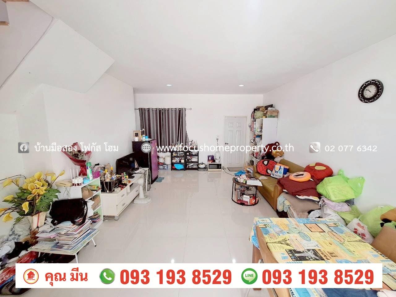 ขาย ทาวน์เฮ้าส์ หมู่บ้าน ภูมิธารา 1 บางบัวทอง