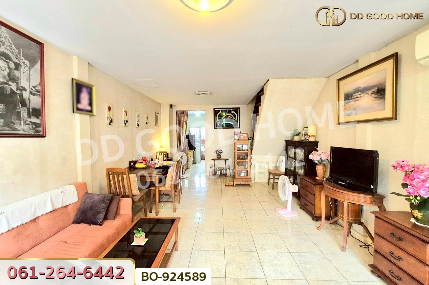 BO-924589 ทาวน์เฮ้าส์ บ้านรื่นฤดี 2 มีนบุรี ใกล้บิ๊กซี สุวินทวงศ์