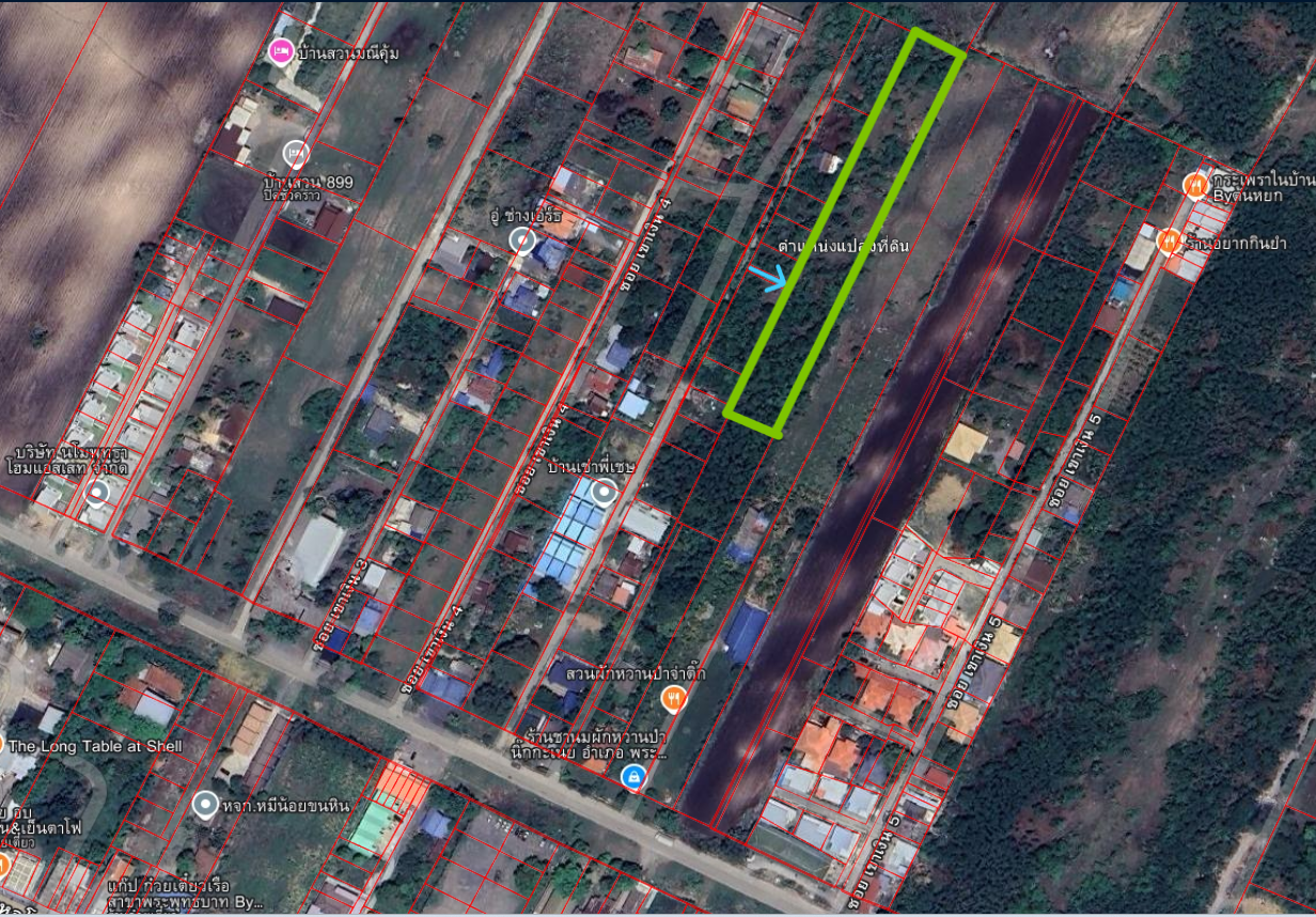 ที่ดินเปล่าถูกมาก ใกล้ชุมชน พระพุทธบาทสระบุรี 3.67 ไร่ (ไร่ล่ะ 272,480  เหมาะลงทุน)