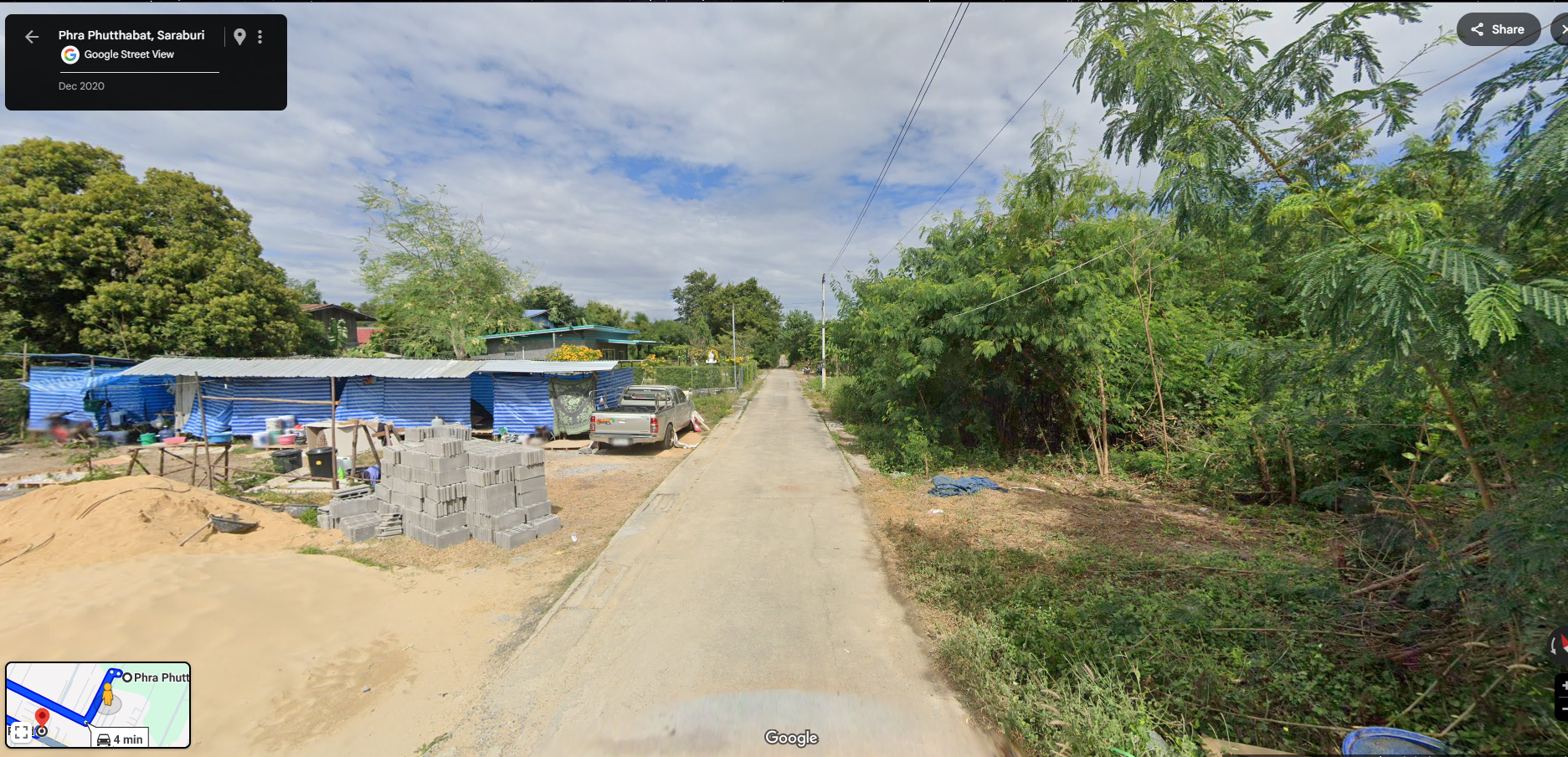 ที่ดินเปล่าถูกมาก ใกล้ชุมชน พระพุทธบาทสระบุรี 3.67 ไร่ (ไร่ล่ะ 272,480  เหมาะลงทุน)