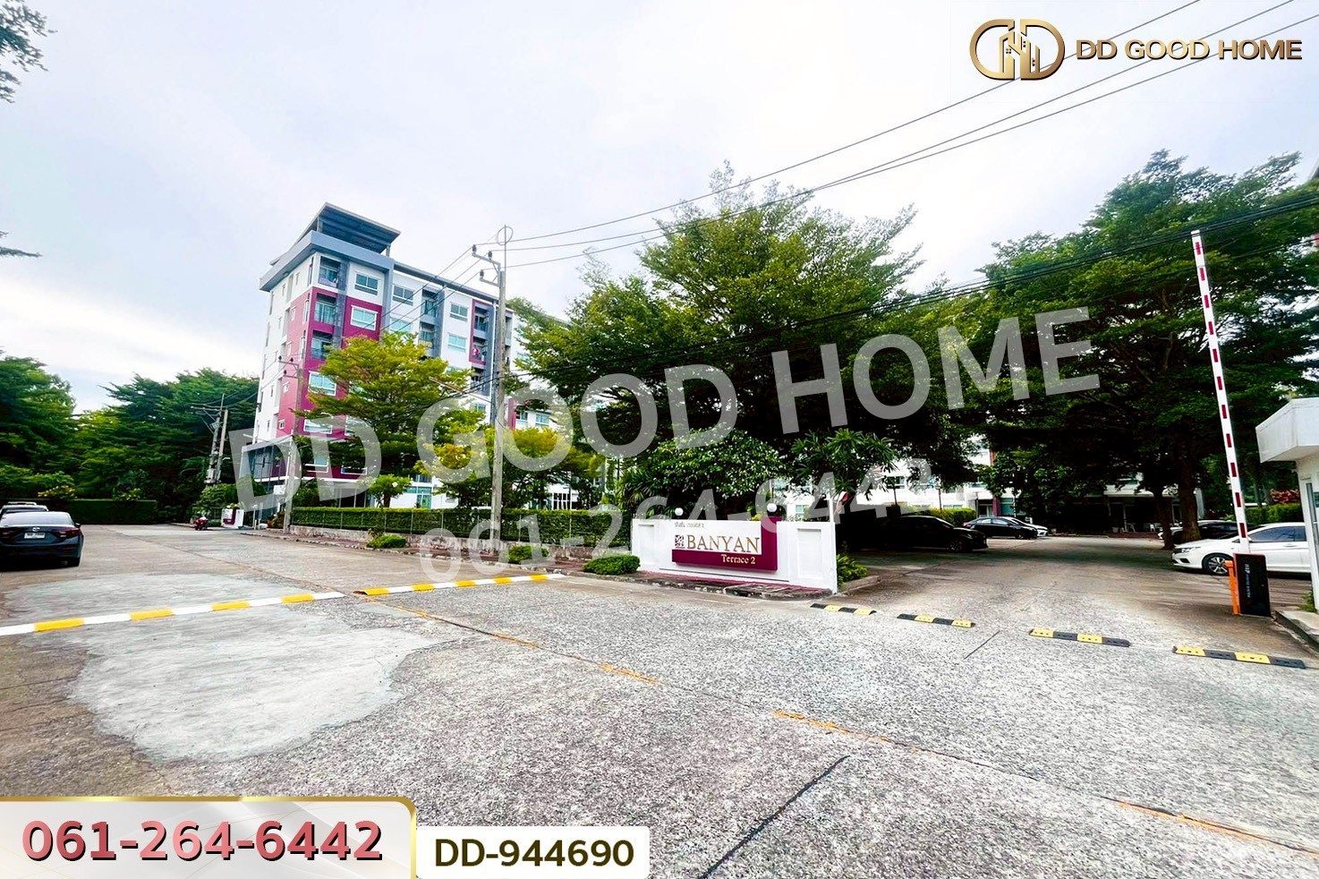 DD-944690 คอนโด บันยัน เทอร์เรส 2 ระยอง ใกล้สำนักงานเทศบาลตำบลบ้านเพ