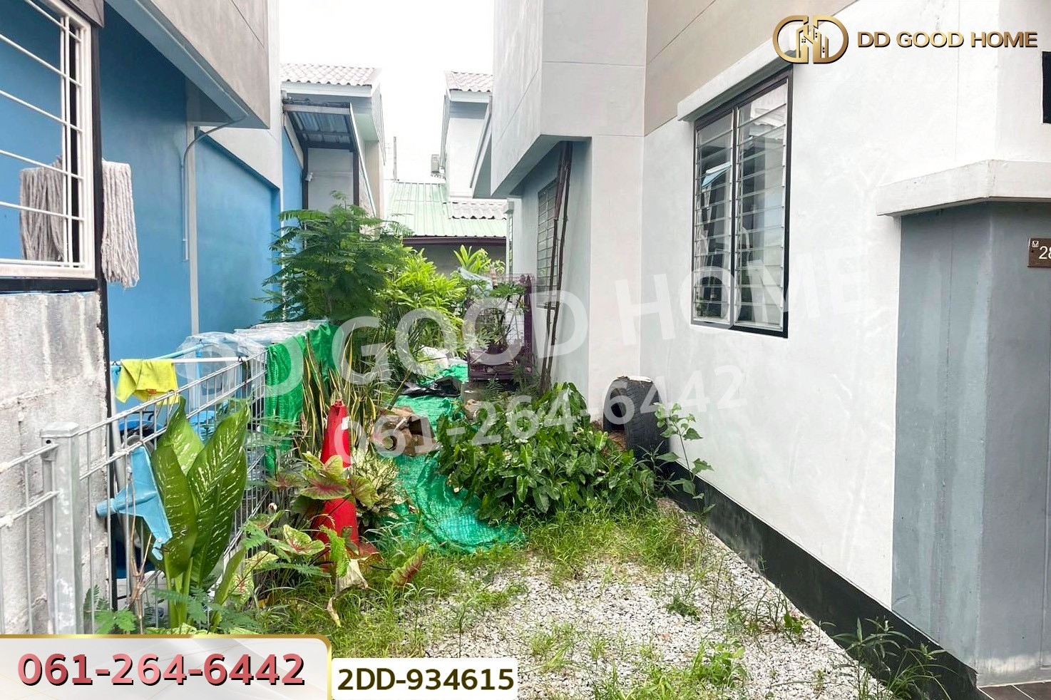 2DD-934615 บ้านเดี่ยว บ้านเอื้ออาทรเคหะบ่อวิน ศรีราชา-บ่อวิน ชลบุรี ใกล้ตลาดใหม่พันเสด็จใน