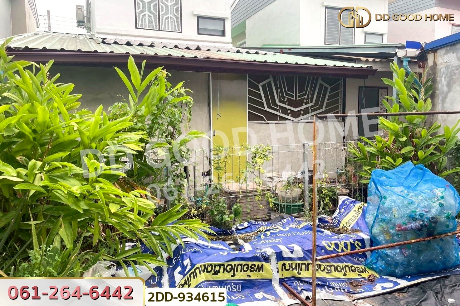 2DD-934615 บ้านเดี่ยว บ้านเอื้ออาทรเคหะบ่อวิน ศรีราชา-บ่อวิน ชลบุรี ใกล้ตลาดใหม่พันเสด็จใน