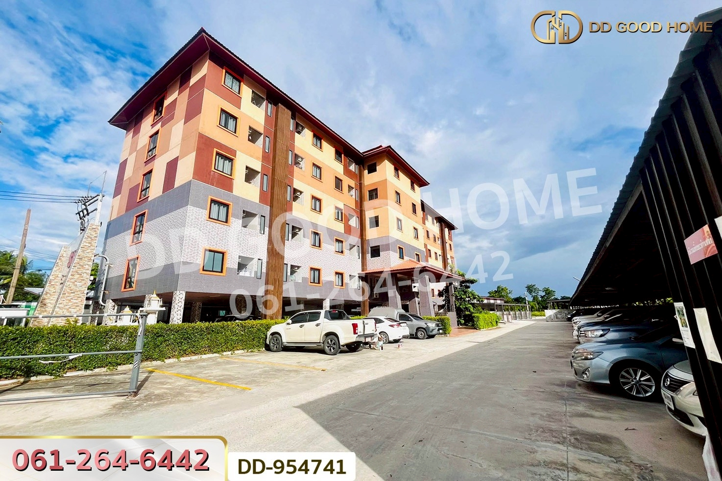 DD-954741 คอนโด เอสเค พนัสนิคม ชลบุรี ใกล้สวนสาธารณะเทศบาลเมืองพนัสนิคม
