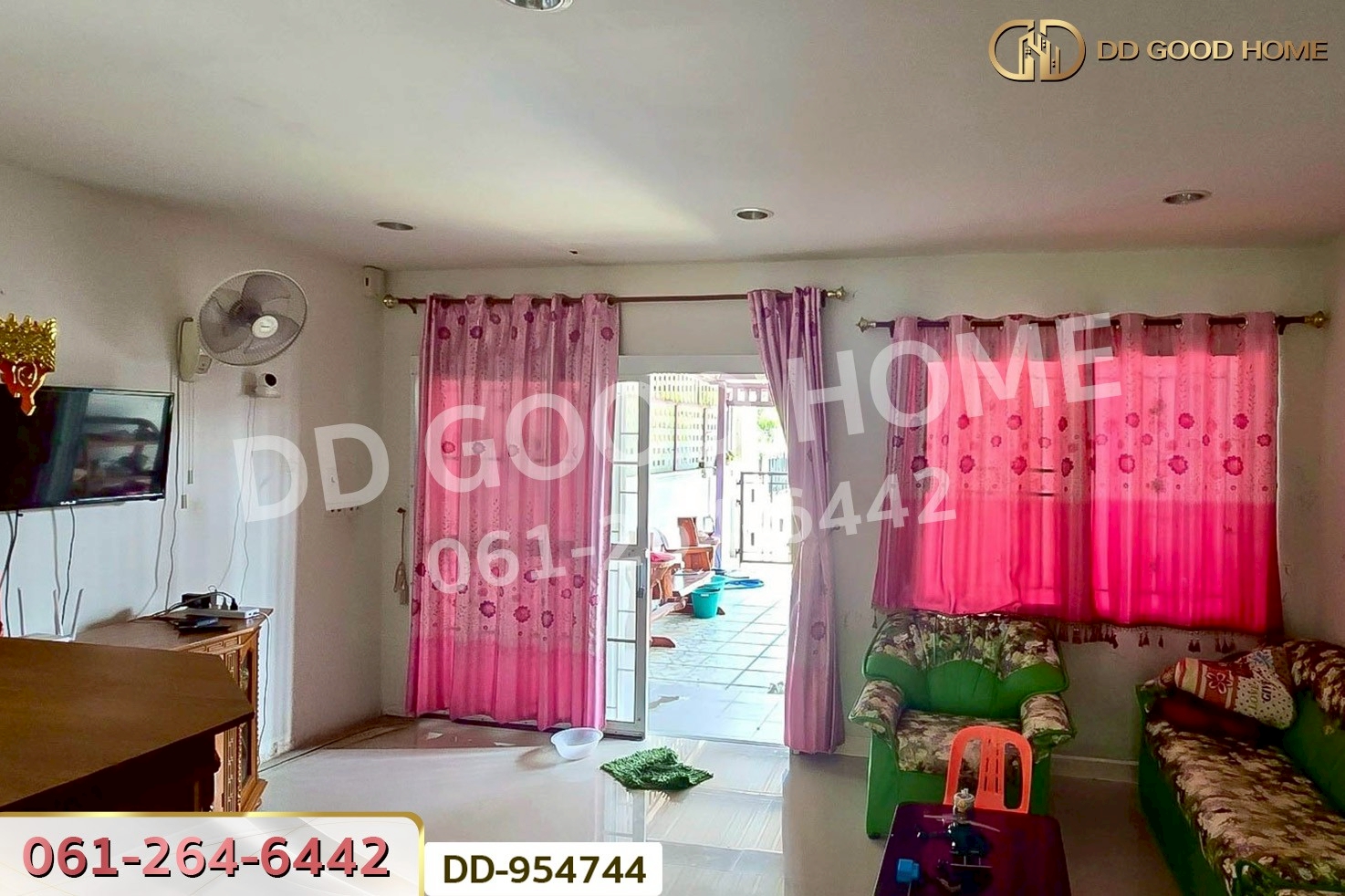 DD-954744 ทาวน์เฮ้าส์ เดอะกรีน 2 หนองแค สระบุรี ใกล้ที่ว่าการอำเภอหนองแค