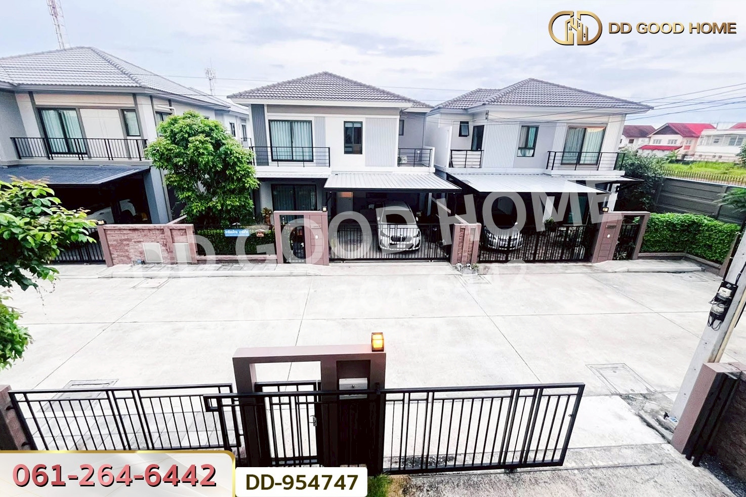 DD-954747 บ้านแฝด ภัสสร ดอนเมือง-ธูปะเตมีย์ ลำลูกกา ใกล้โรงเรียนบริบูรณ์ศิลป์รังสิต