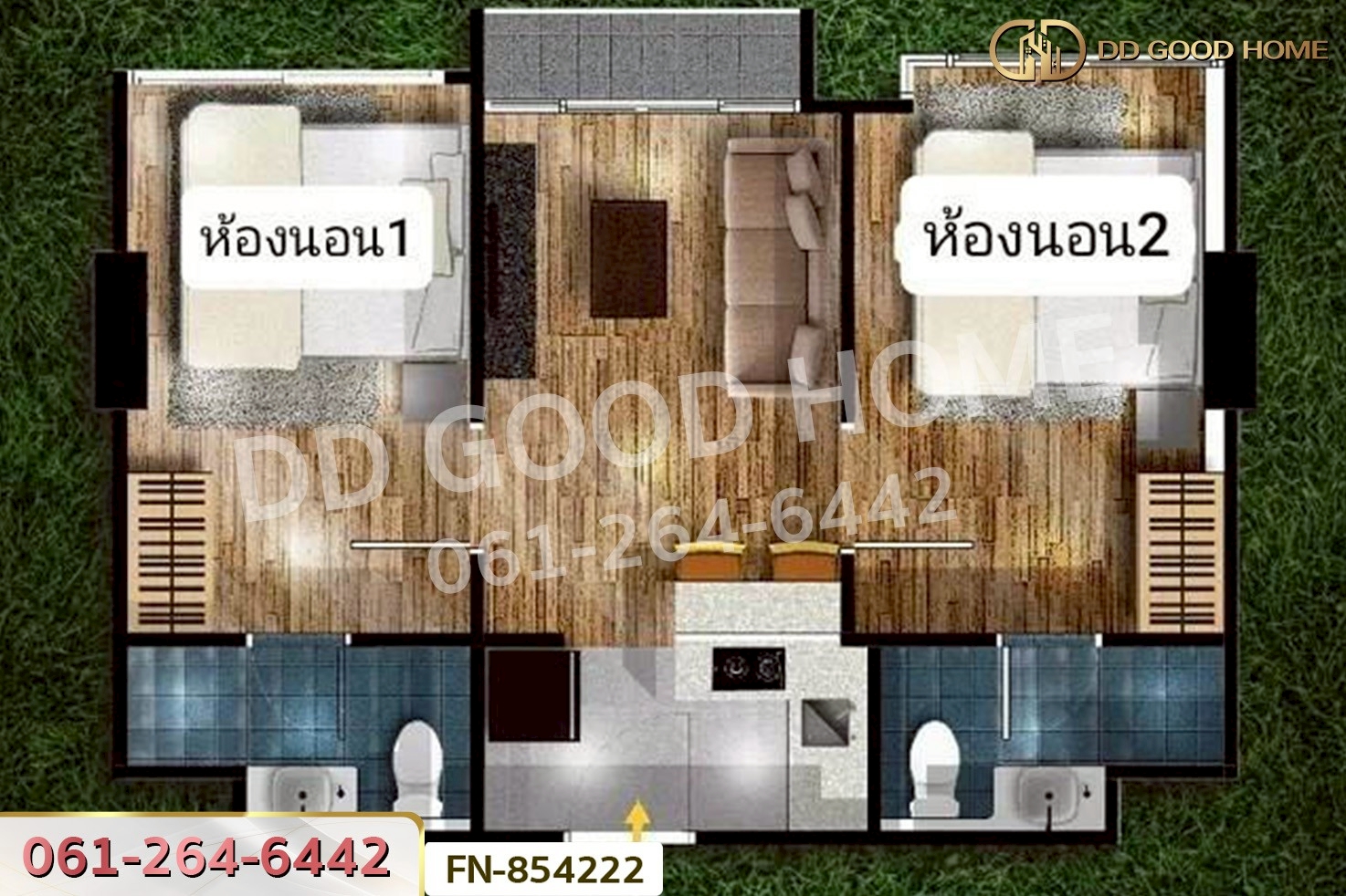 FN-854222 คอนโด เวียร์ 7 บางนา สมุทรปราการ ใกล้ ABAC บางนา