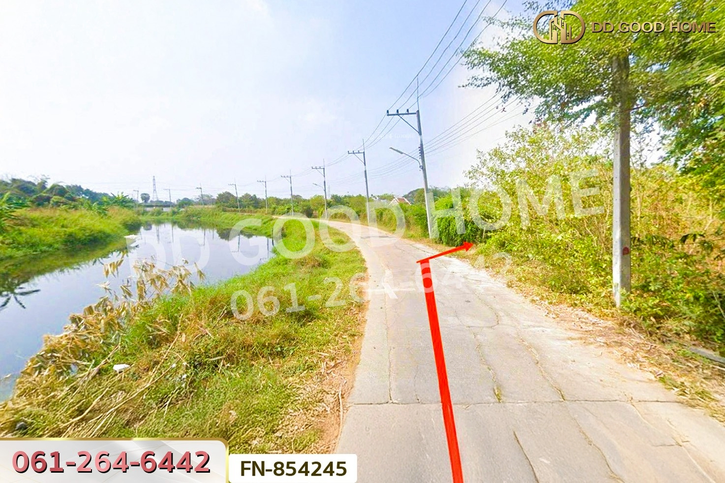 FN-854245 ที่ดินหนองดินแดง 188.4 ตร.ว. นครปฐม ใกล้เซ็นทรัลนครปฐม