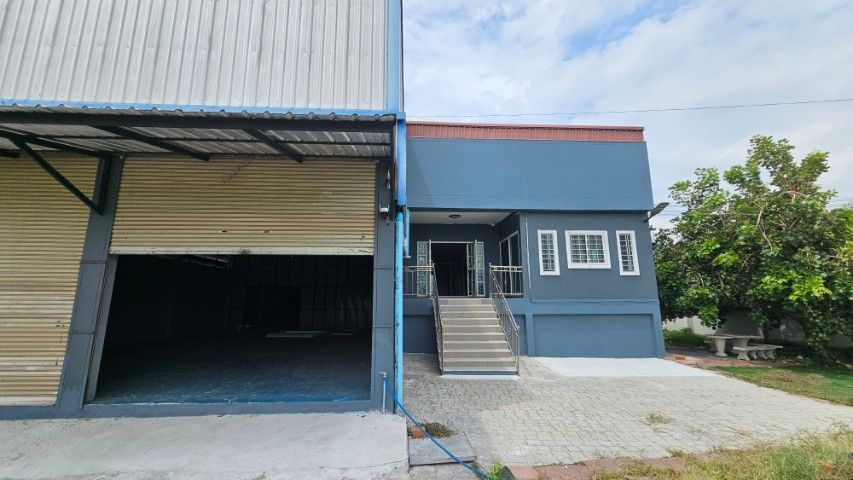 ขายโรงงาน, Office พร้อมห้องใต้ดินขนาดใหญ่ 1 ไร่ อำเภอไทรน้อย จังหวัดนนทบุรี