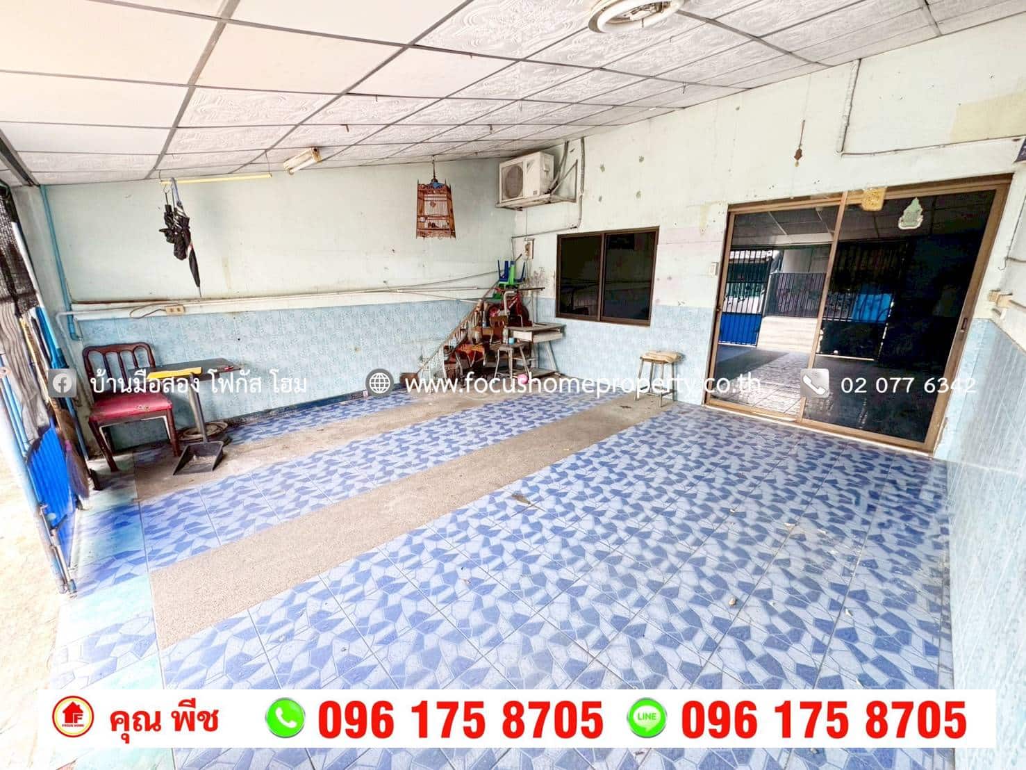 ขาย ทาวน์เฮ้าส์ 1 ชั้น หมู่บ้านบูรพาวิลล่า 16 ซอยวัดเวฬุวนาราม15 ดอนเมือง