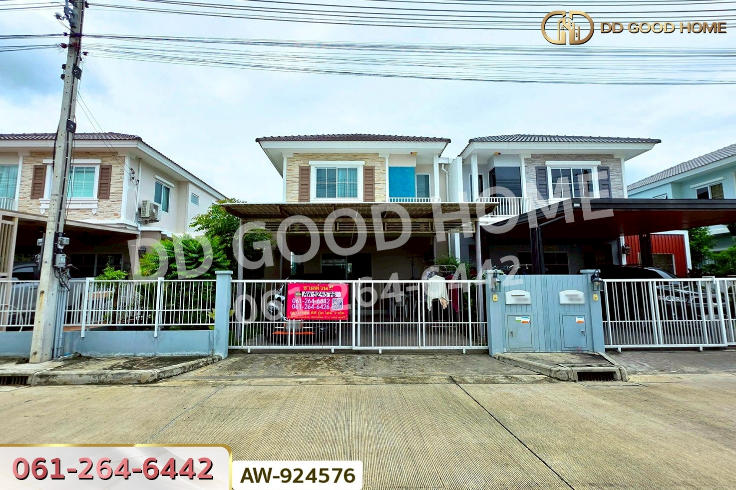 AW-924576 บ้านแฝด วิลลาจจิโอ 2 (พระราม 2 ซ.100) สมุทรสาคร ใกล้ Central พระราม 2