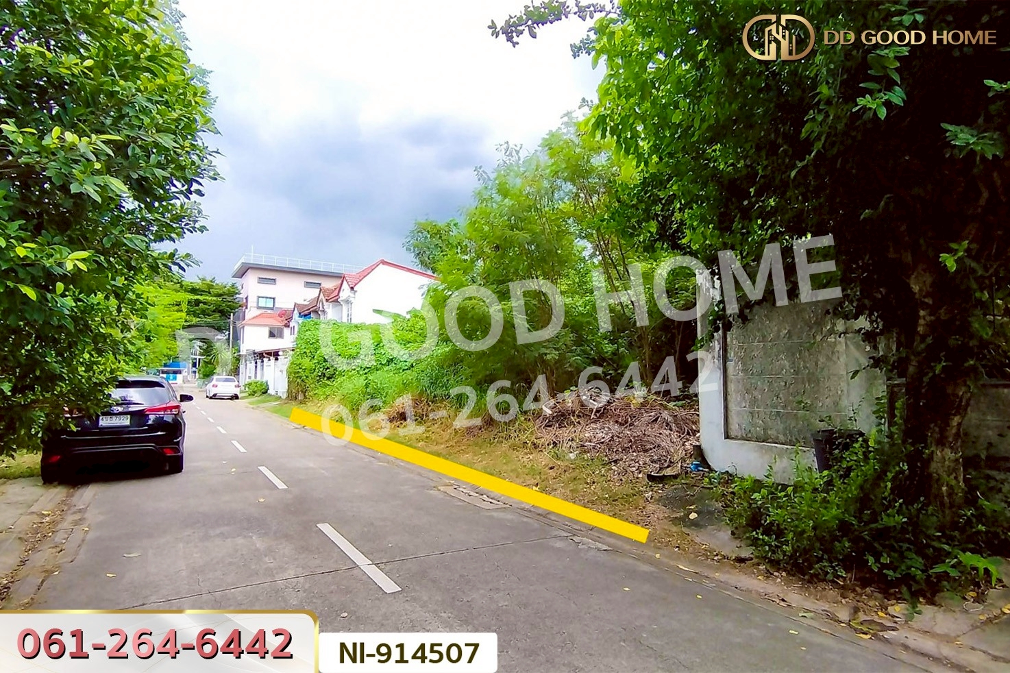 NI-914507 ที่ดินบางกะปิ 171.6 ตร.ว. ซ.รามอินทรา 57 แยก 2 (หมู่บ้านสวัสดิการนายทหาร) ใกล้ MRT สถานีวัชรพล