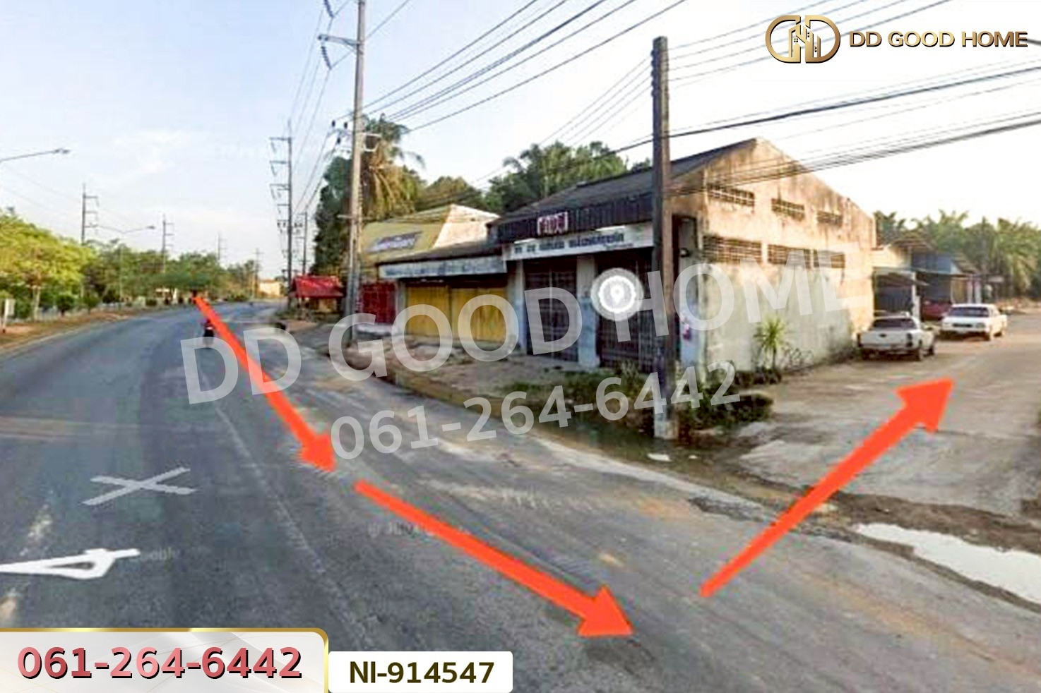 NI-914547 ที่ดินเหนือคลอง 110.1 ตรว. กระบี่ ใกล้ท่าอากาศยานนานาชาติกระบี่