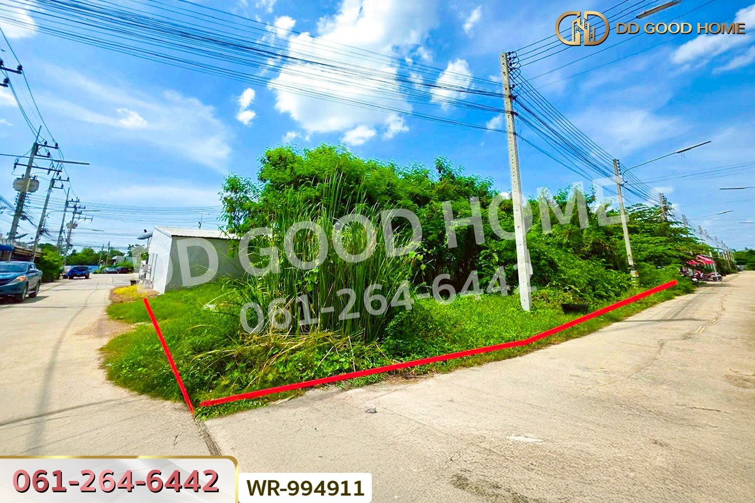 WR-994911 ที่ดินบ้านแพ้ว 22.8 ตร.ว. โครงการปวริศา สมุทรสาคร ใกล้โรงพยาบาลบ้านแพ้ว (องค์การมหาชน)